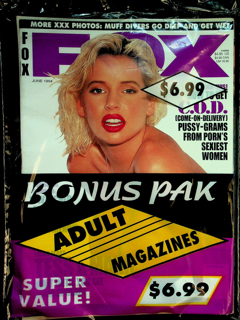Lot Of 3 Magazines : Fox w/Sarenna Lee June 1994, Rustler #240  &  Mystery Title!  New/Sealed