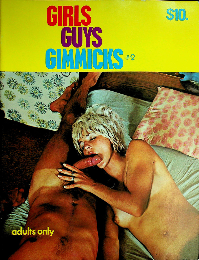 Girls Guys Gimmicks Magazine   Girls, Toys and Their Men!   #2 1970's  061926lmp-GSC