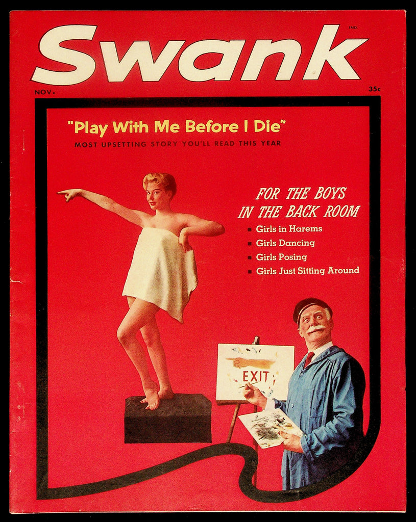 Swank Adult Magazine V4, #4 Nov. 1957 Play With Me Before I Die 083126hrp-21