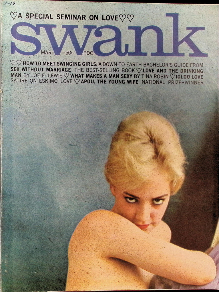 Swank March 1963 Vol 10 #1 Carole Dean Mose Allison 122425AMP
