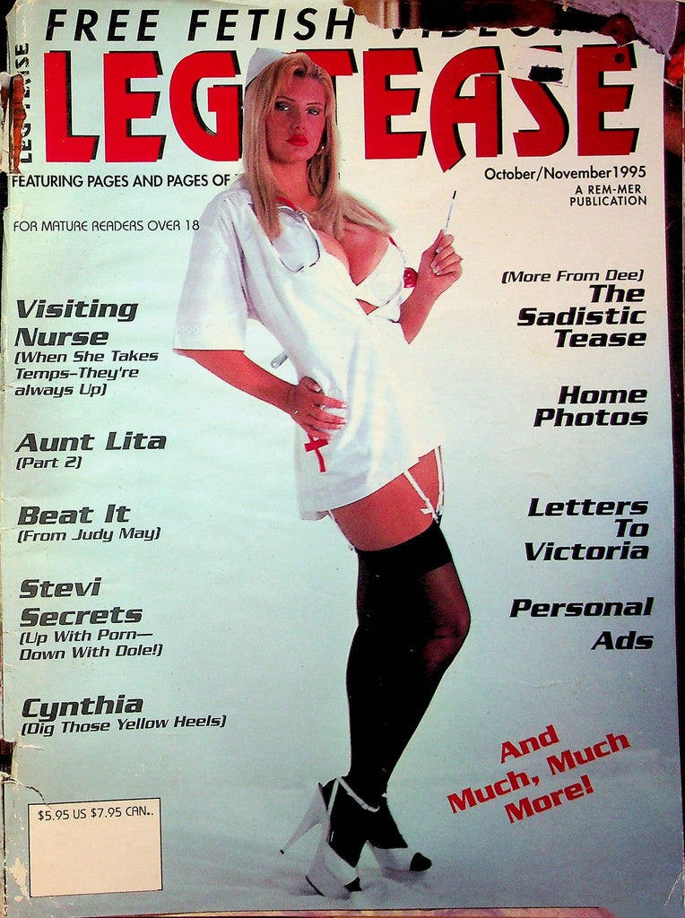 Leg Tease Magazine Visiting Nurse & Lita Oct/Nov 1995 102523RP