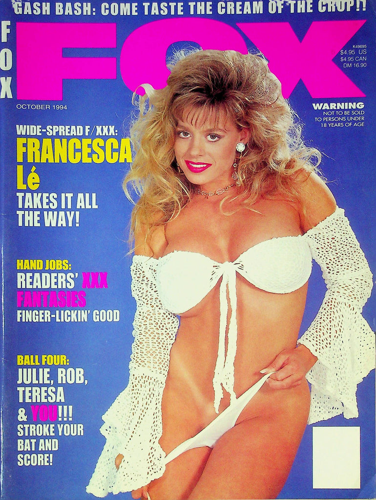 Fox Magazine Francesca Le October 1994 042724RP