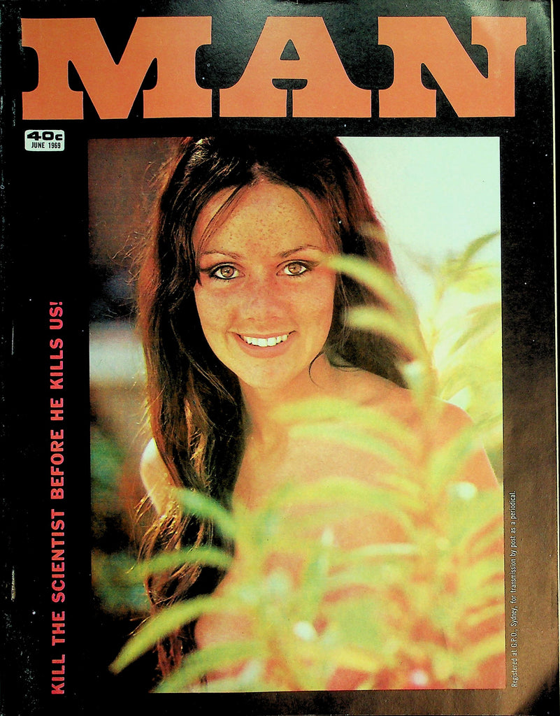 Man Magazine  Centerfold Girl Of The Month Helen  June 1969  011926lmp
