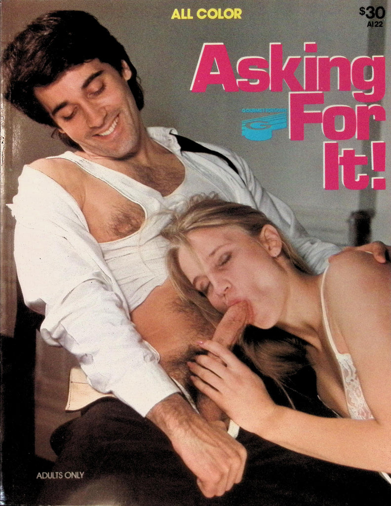 ASKING FOR IT COLOR Magazine 1980s Gourmet Edition AI22 Cock Sucking & Fucking 061126AMP