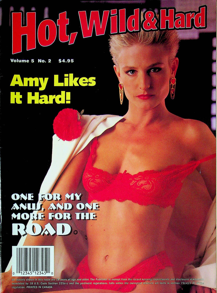 Hot Wild & Hard Magazine Amy Likes It Hard Vol.5 No.2 121623RP