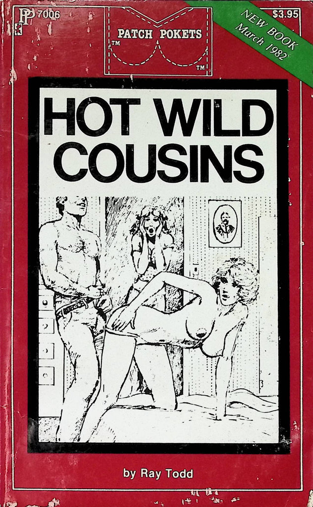 Hot Wild Cousins by Ray Todd March 1982 Patch Pokets Book Adult Paperback Novel-091224AMP