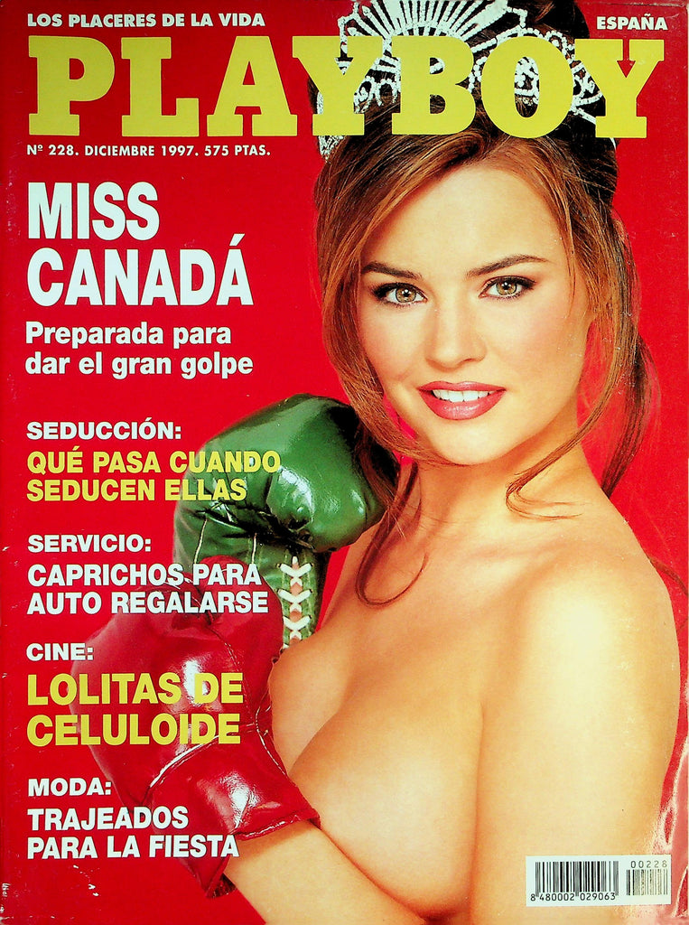 Playboy Spanish International Magazine  Miss Canada /  Playmate Centerfold Girl Inga  1997    022626lmp