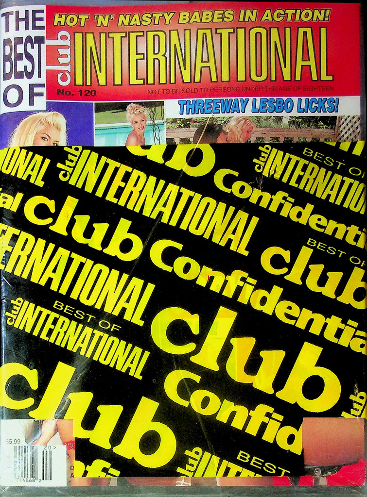 The Best Of Club International Magazine Threeway Lesbians Issue No.120 Sealed 091525RP-