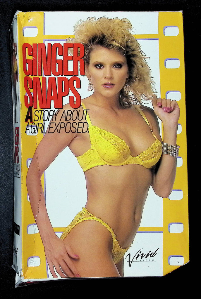 Ginger Snaps Vivid VHS 1995 Ginger Lynn Gail Force 051625DMVHS