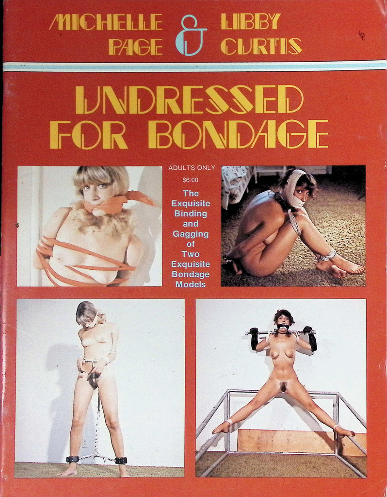 Undressed for Bondage Magazine December 1979, Michelle Page Libby Curtis 100426LLP