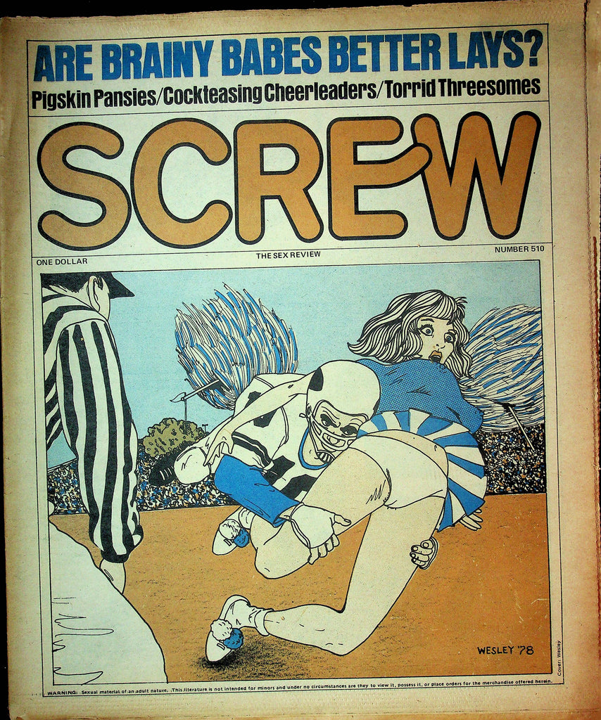 Screw Men's Newspaper No.510 December 11 1978 061124OSRP