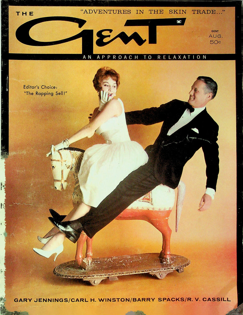 The Gent Magazine Ft. Gary Jennings, Carl Winston & Barry Spacks August 1961 101425RP-