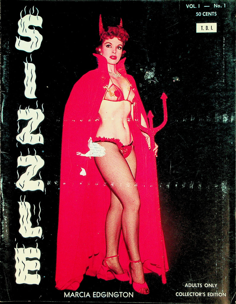 Sizzle Magazine  Cover: Marcia Edgington  / Jennie Lee  vol.1 #1  1959  060526lmp-GSC
