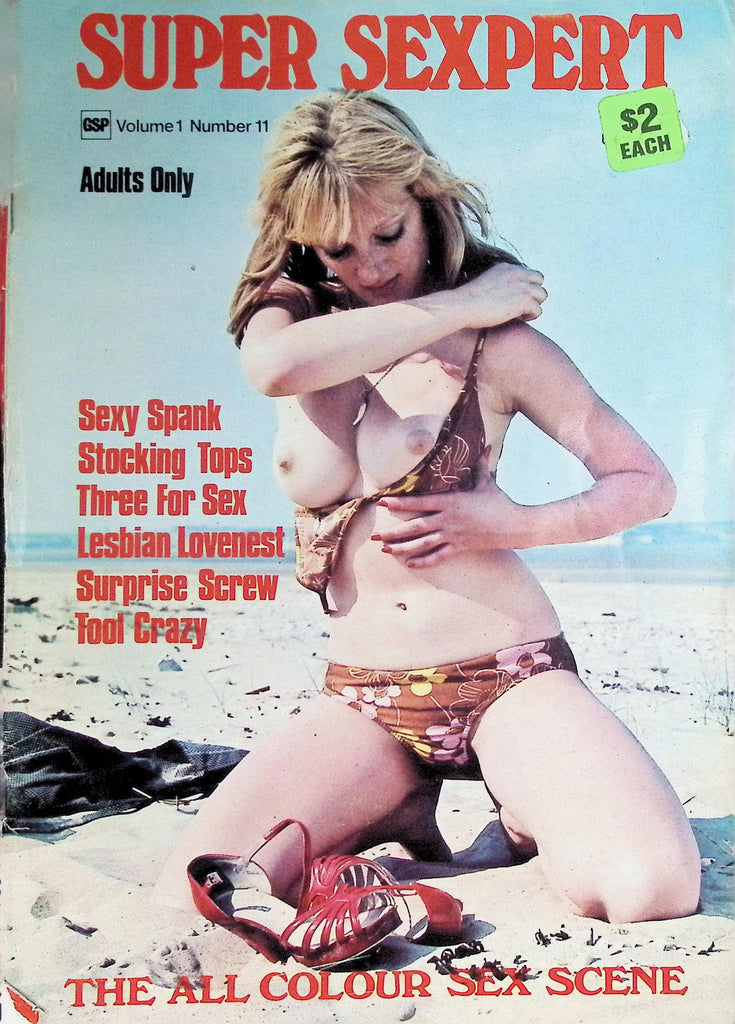 Super Sexpert Magazine Vol 1 #11 1980s Lesbian Lovefest 100426LLP