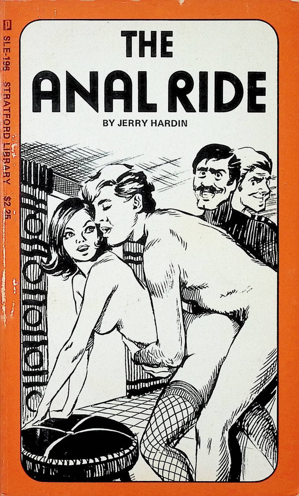 The Anal Ride by Jerry Hardin SLE-196 Sex in the Orient 1976 Adult Erotic Paperback Novel-070824AMP