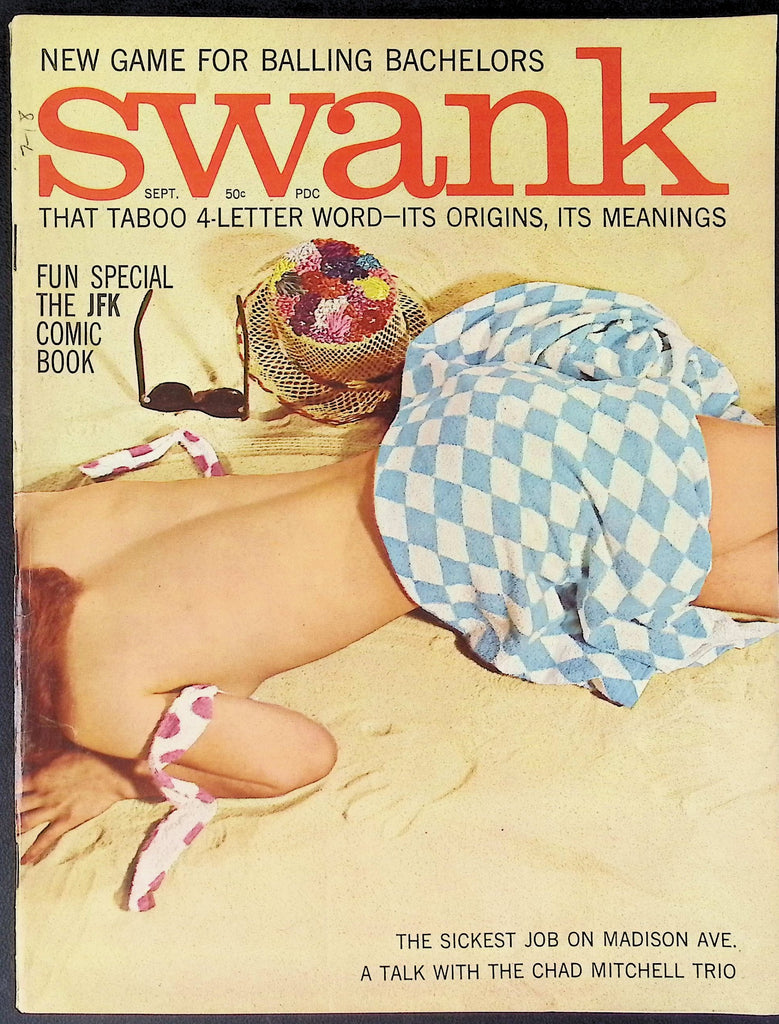 CLEARANCE Swank Magazine ft. Misty, Chad Mitchell Trio Sept 1963 123125AKP-52