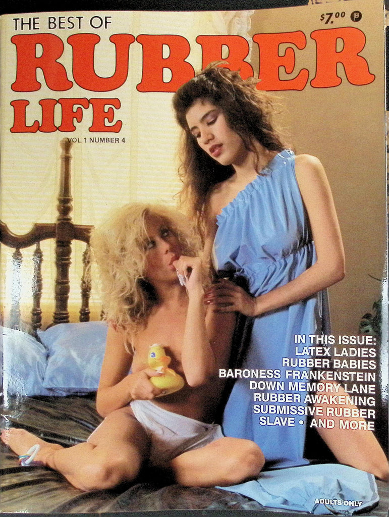 The Best of Rubber Life Magazine Vol 1 #4 1986 Latex Ladies Rubber Slave 100226LLP