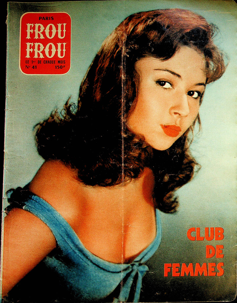 Pari Frou Frou French International Magazine  Club De Femmes  #41  1950's     051123lm-p