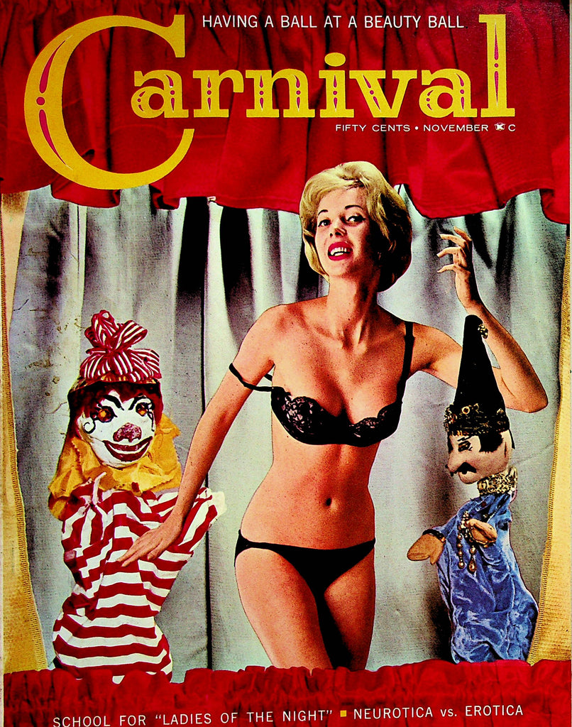 Carnival Busty Vintage Magazine  Dolly Burden  November 1962     051323lm-p