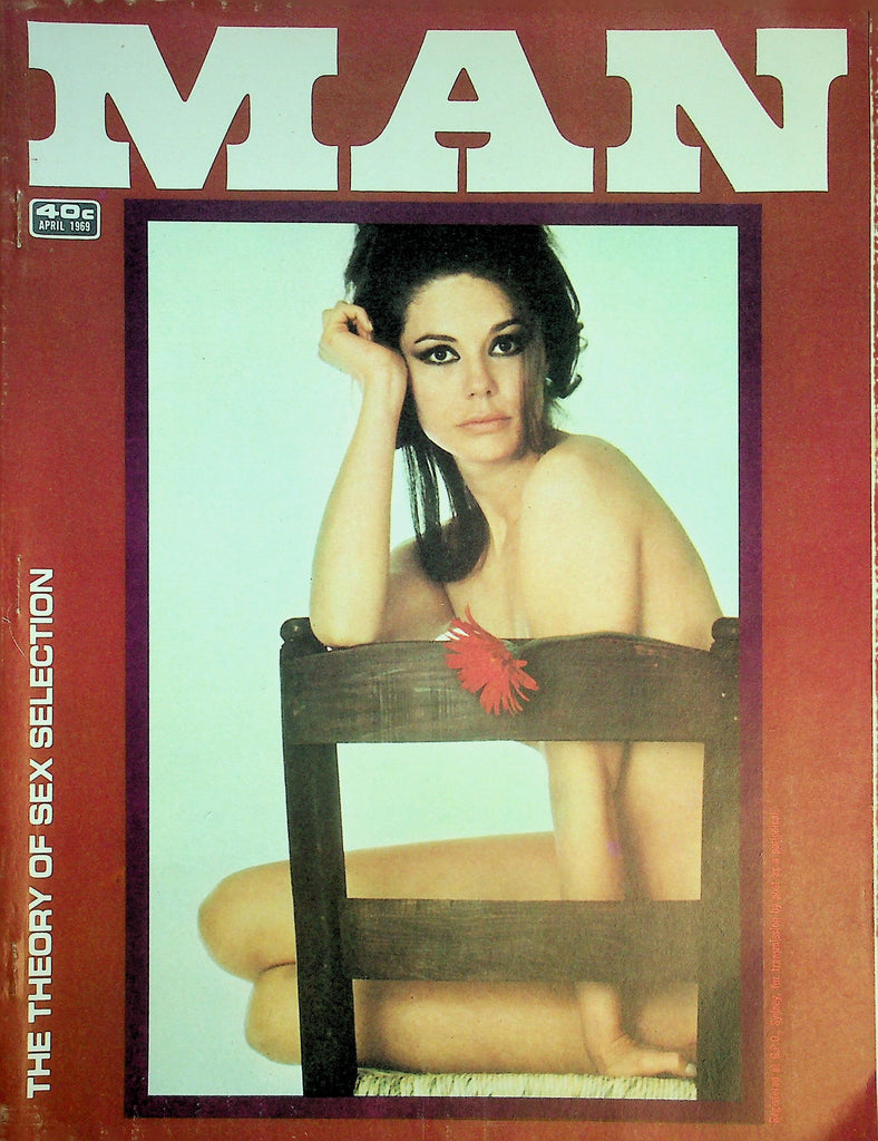 Man Magazine   The Theory Of Sex Selection /  Girl Of The Month Tania  April 1969      011926lmp