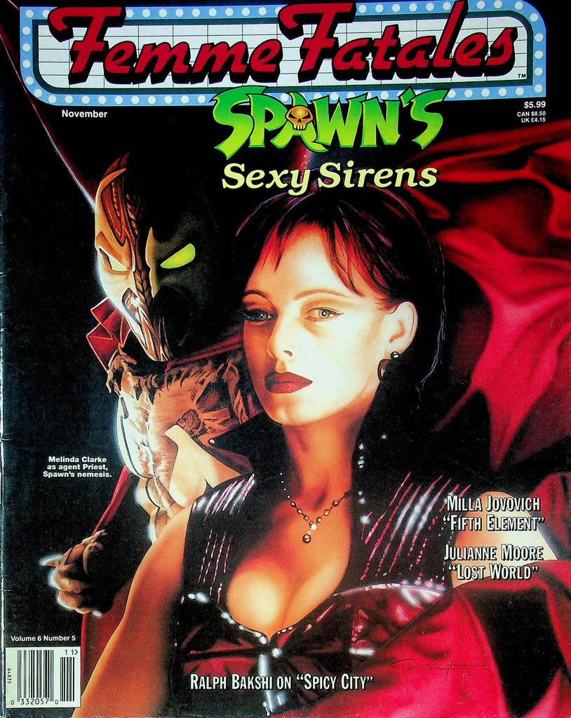 Femme Fatales Magazine Spawns Sexy Melinda Clarke November 1997 012524RP