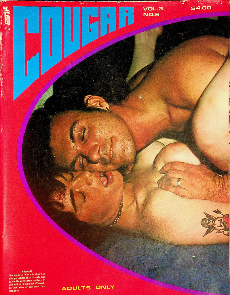 Cougar Magazine  The Dealer That Got It All / Lunch Break vol.3 #6   1972    092526lmp-GSC