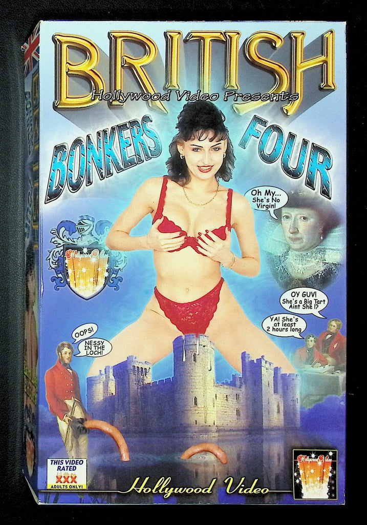 British Bonkers Four Hollywood Video VHS 2001 031325DMVHS