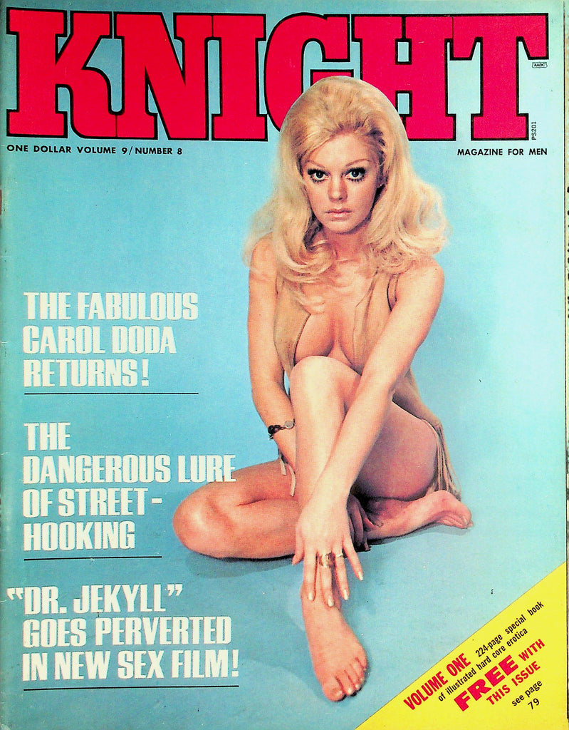 Knight Magazine  The Fabulous Carol Doda Returns  vol.9 #8  December 1972     021126lmp2