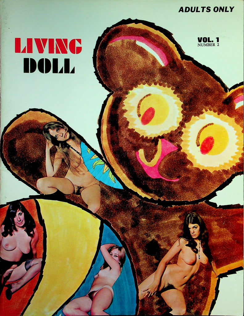 Living Doll Magazine  Beautiful Women Spread For You!  vol.1 #2  1970's  062026lmp-GSC