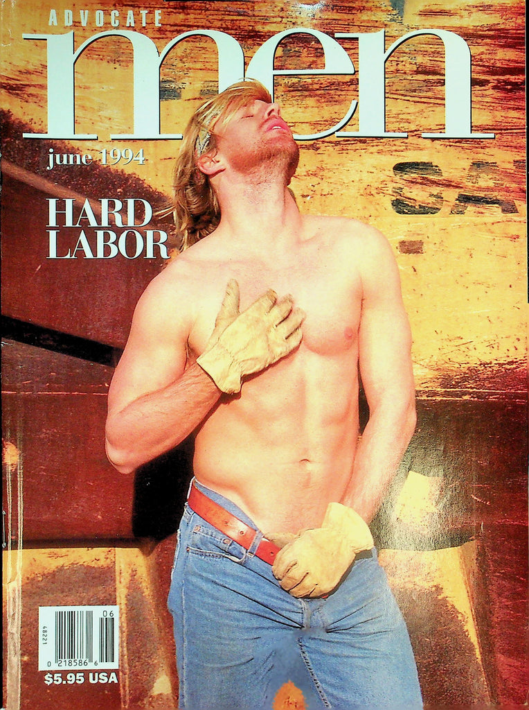 Advocate Men Gay Magazine   Hard Labor - Dirk Angeles  June 1994    032526lmp