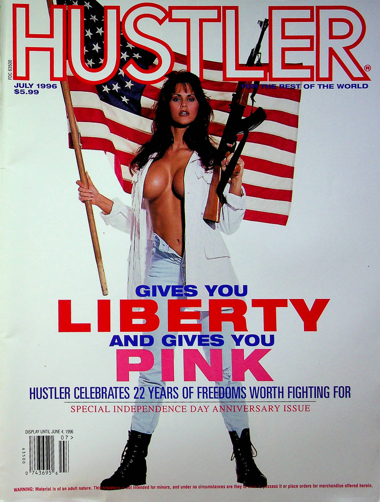 Hustler Magazine 22nd Independence Day Anniversary July 1996 060323RP