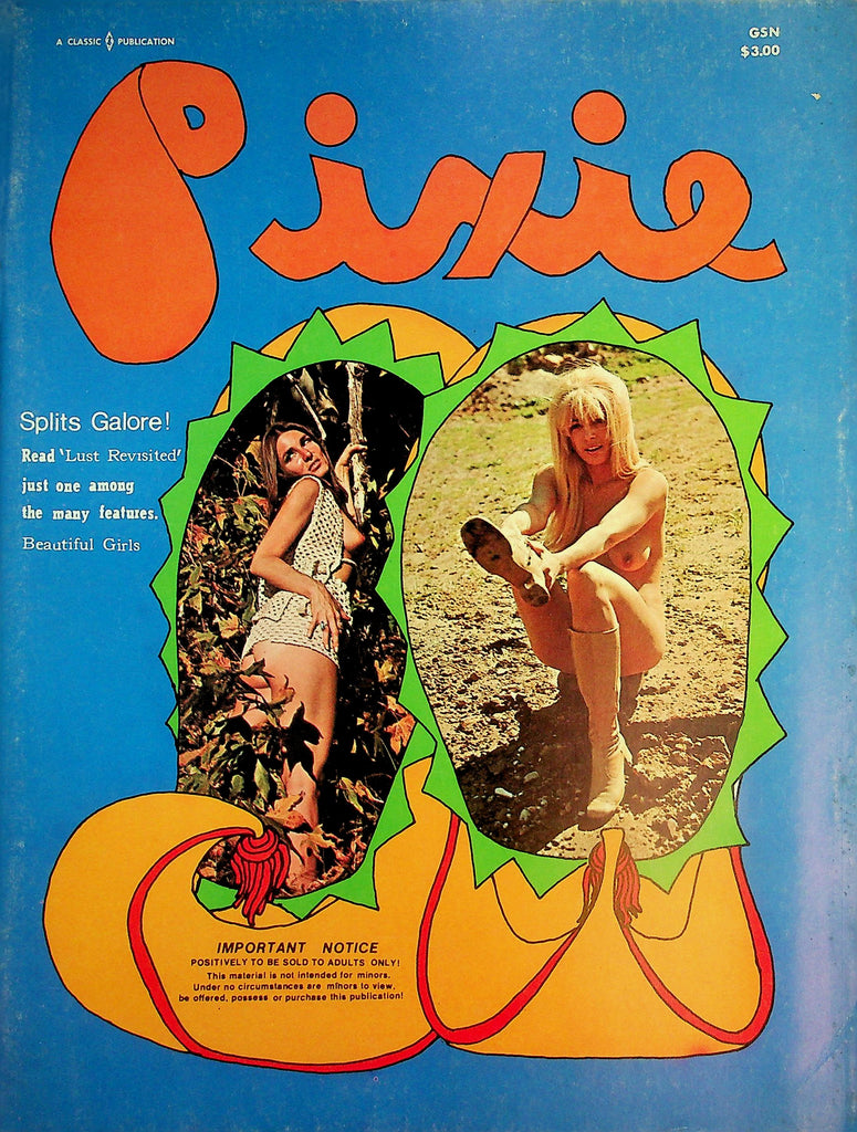 Pixie Magazine  Splits Galore! Beautiful Girls  #1 1970    060626lmp-GSC