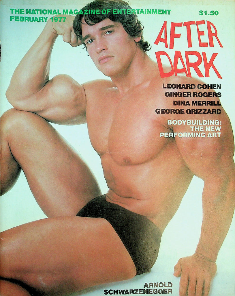 After Dark Magazine  Arnold Schwarzenegger  February 1977    051826lmp