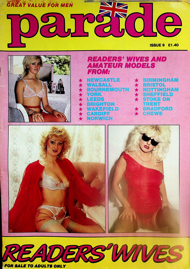 Parade Readers' Wives Magazine  Sheila, Adorable Anna & More!  #9 1990's   020725lm-p