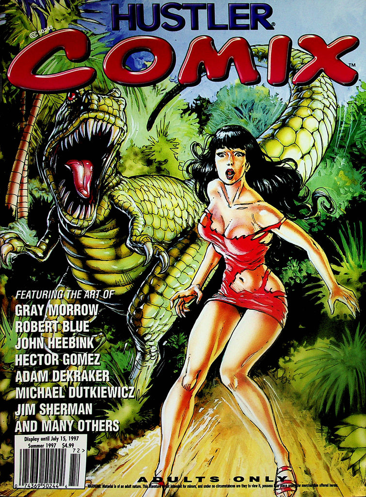 Hustler Comix Magazine   Dinosaur Mansion / Kristi Myst  Summer 1997    010224lm-p2