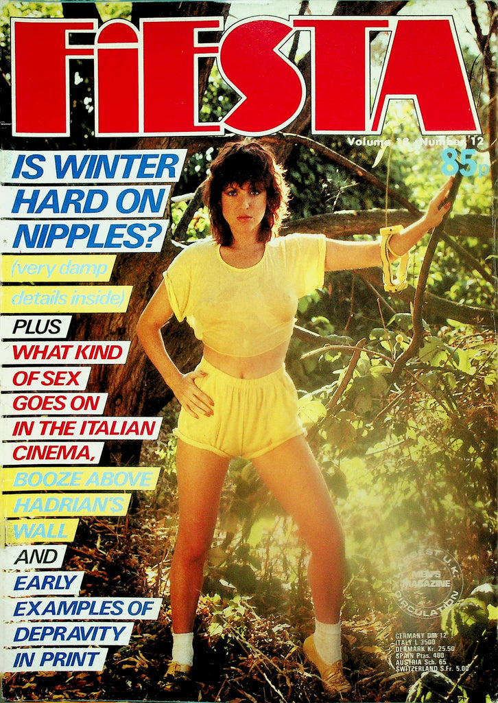 Fiesta Magazine  Centerfold Girl Deborah vol.18 #12  1980's  102225lm-p