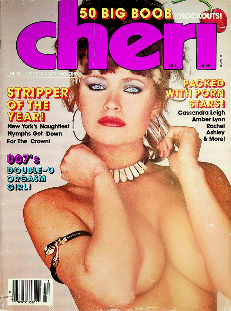 Cheri Busty Magazine  Amber Lynn / Rachel Ashley  / 007's Double-O Orgasm Girl  December 1985    060324lm-p