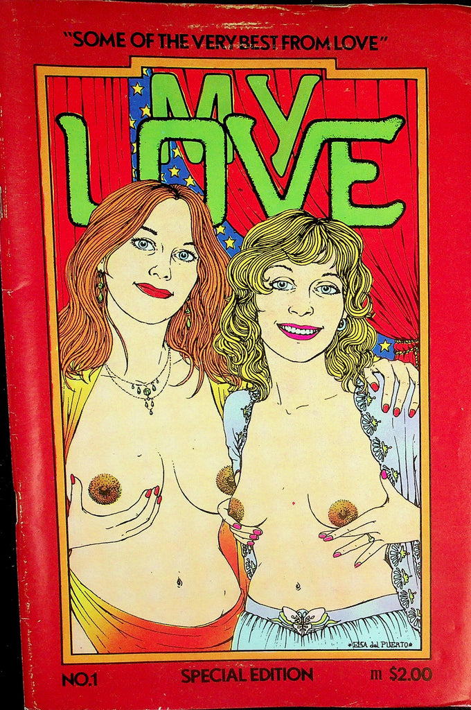 My Love Adult Newspaper Magazine  Micki   #1 1980's Special Edition  090126lmp2-GSC
