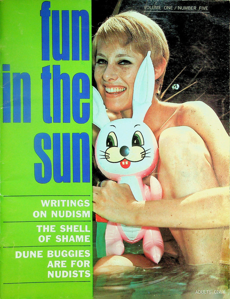 Fun In The Sun Nudist Magazine   Writings On Nudism / The Shell Of Shame  vol.1 #5  1968   101526lmp-GSC