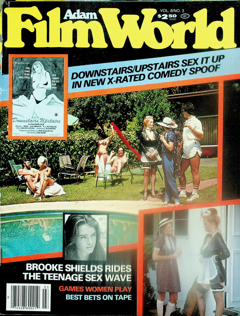 Adam Film World Magazine  Seka, Brooke Shields & More!  vol.8 #3  1980    120625lmp