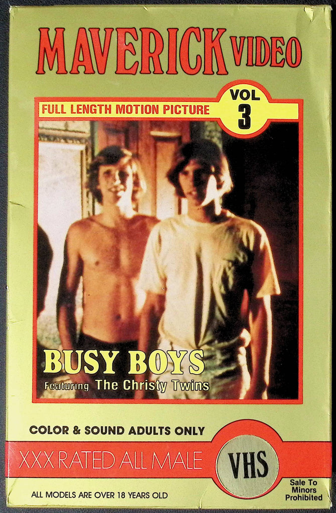 Maverick Video Vol 3 Exchange Video Services, Inc. Gay VHS 1981 102524JKVHS3