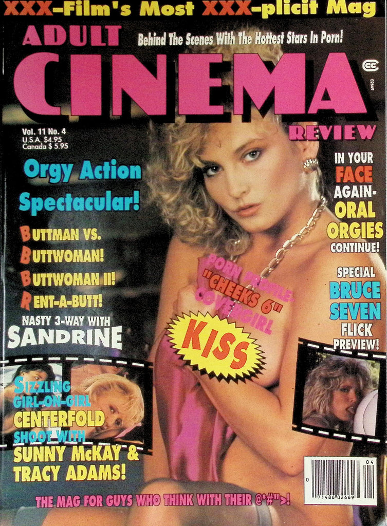 Adult Cinema Magazine Vol 11 #4 1990s Orgy Action Spectacular   101526LLP