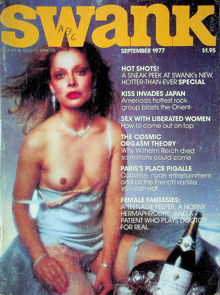 Swank Men's Magazine Kiss Invades Japan & Orgasm Therapy September 1977 061824RP