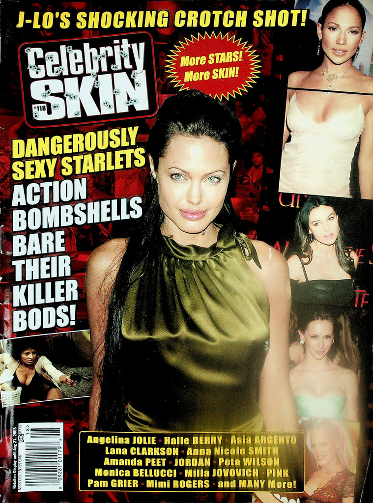 Celebrity Skin Magazine  Angelina Jolie, Anna Nicole, J-Lo  #118  July 2003    120925lmp
