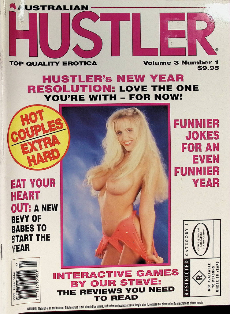 Australian Hustler Vol 3 #1 1997 Magazine Dori Rod Hardy Kelly Nikki 100625AMP