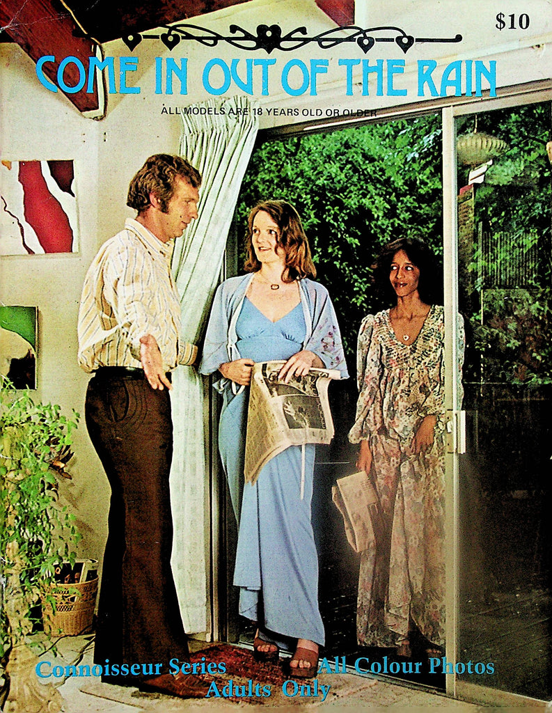 Come In Out Of The Rain Magazine  Our Threesome   #1 1970's  Connoisseur Series     040925lm-p2