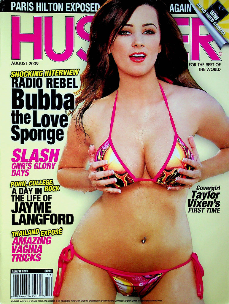 Hustler Magazine Taylor Vixen August 2009 080423RP