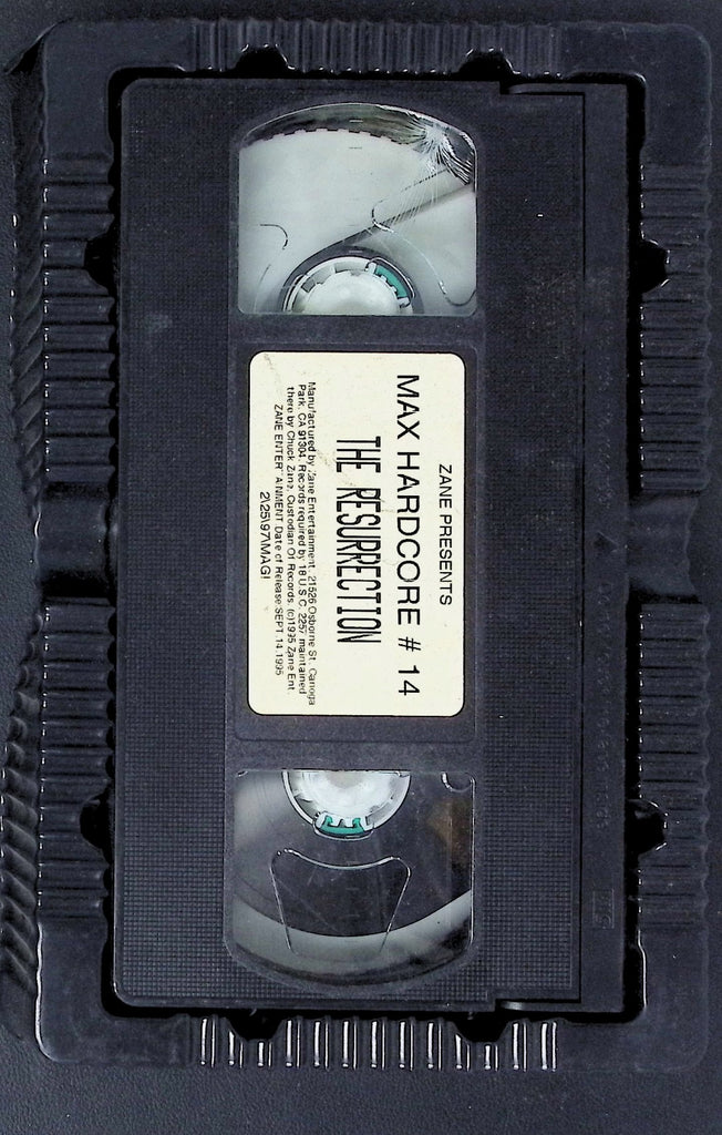 Max Hardcore #14: The Resurrection Adult VHS NO CASE Zane Entertainment 121025AKVHS