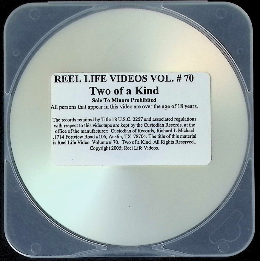 Reel Life Videos #70 Two of a Kind Adult DVD 022026AKDVD-D7