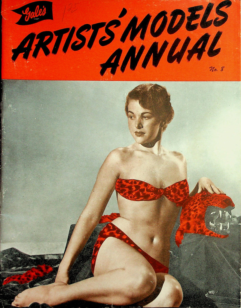Gale's Artists' Models Annual Vintage Magazine   Beautiful Nude Models  #8  1950-60's     052926lmp-GSC